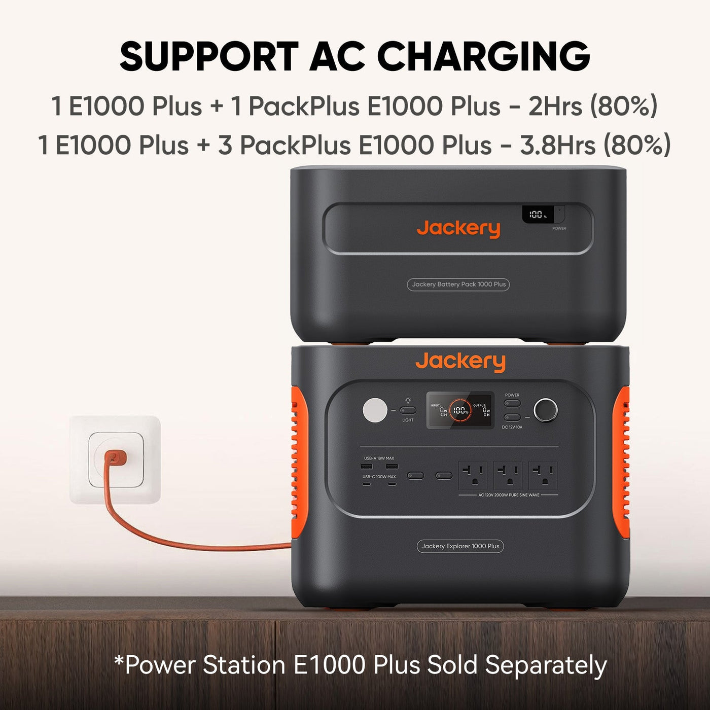 Jackery Battery Pack 1000 Plus（Refurbished）