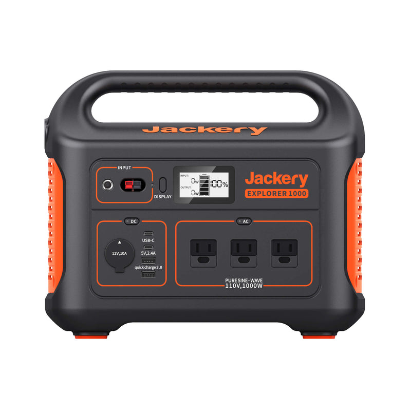 Jackery Explorer 1000 Portable Power Station (Refurbished)