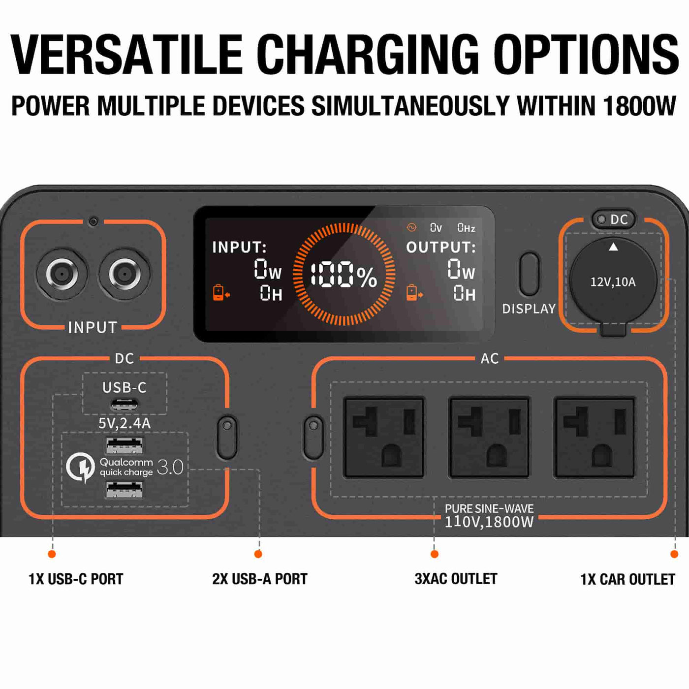 Jackery Explorer 1500 Portable Power Station (Refurbished)