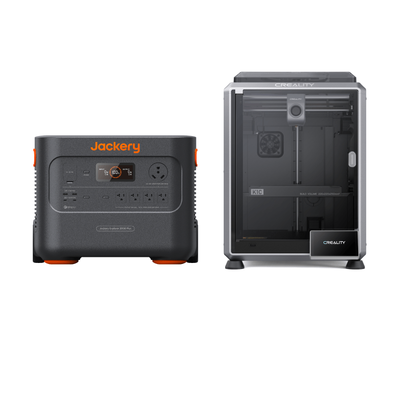 Jackery Explorer 2000 Plus  + Creality K1C 3D Printer