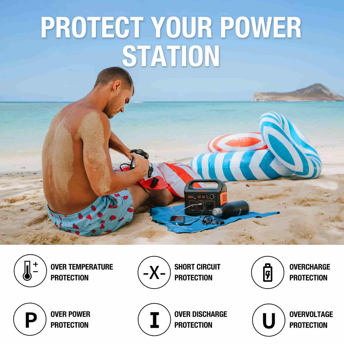 Jackery Explorer 240 Portable Power Station (Refurbished)
