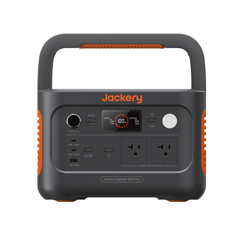 Jackery Explorer 600 Plus Portable Power Station (Refurbished)