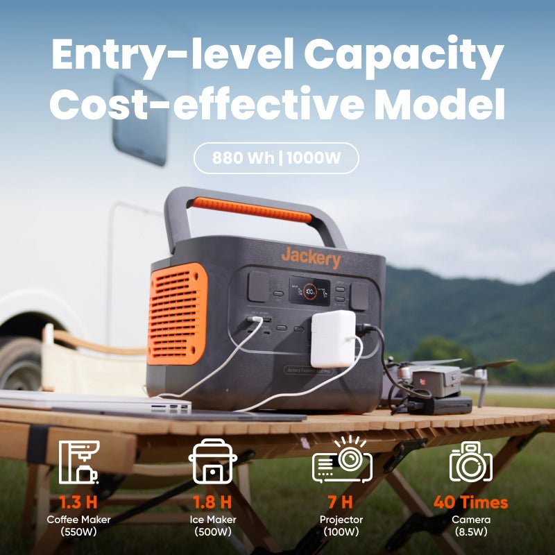 Jackery Explorer 880 Pro Portable Power Station (Refurbished)