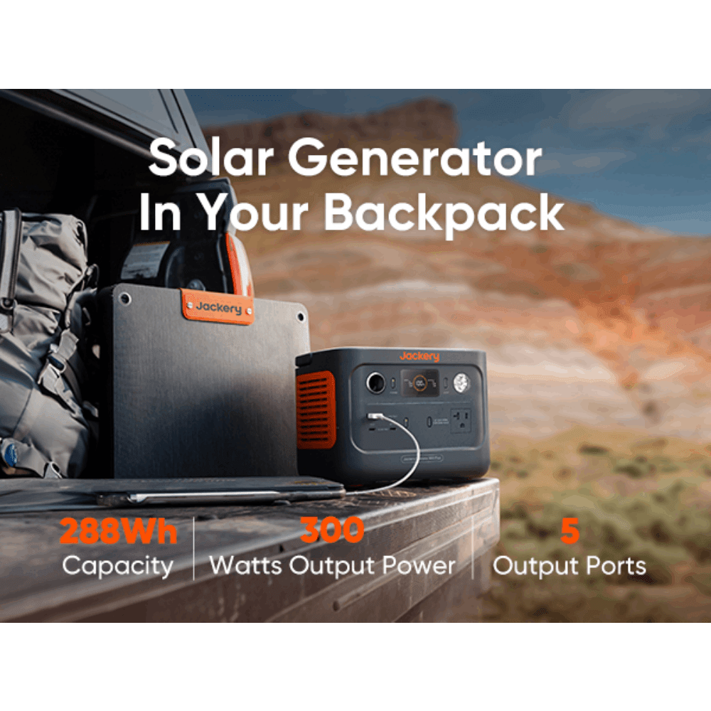 Jackery Solar Generator 300 Plus（Refurbished）