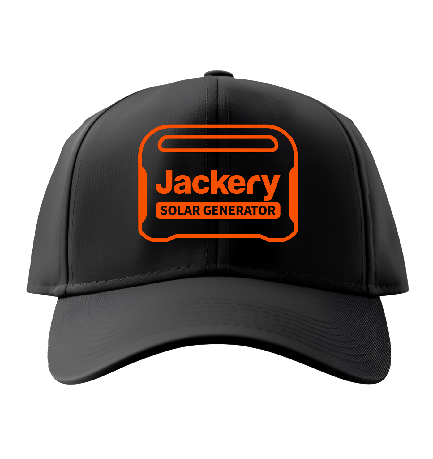 Jackery Solar Generators Black Long Bill Baseball Hat