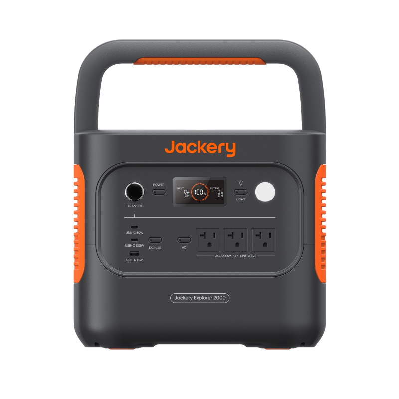 Jackery Explorer 2000 v2 Portable Power Station (Refurbished)